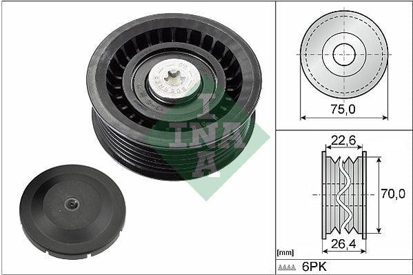 INA V Belt Tensioner - Tensioner for BMW E85 Z4 — Pulleys & Tensioners