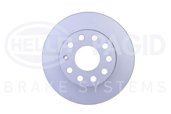 Hella Pagid 8DD355109-641 Brake Disc Audi Seat Skoda VW A3 8P Altea 5P Caddy — Brake Rotors & Drums