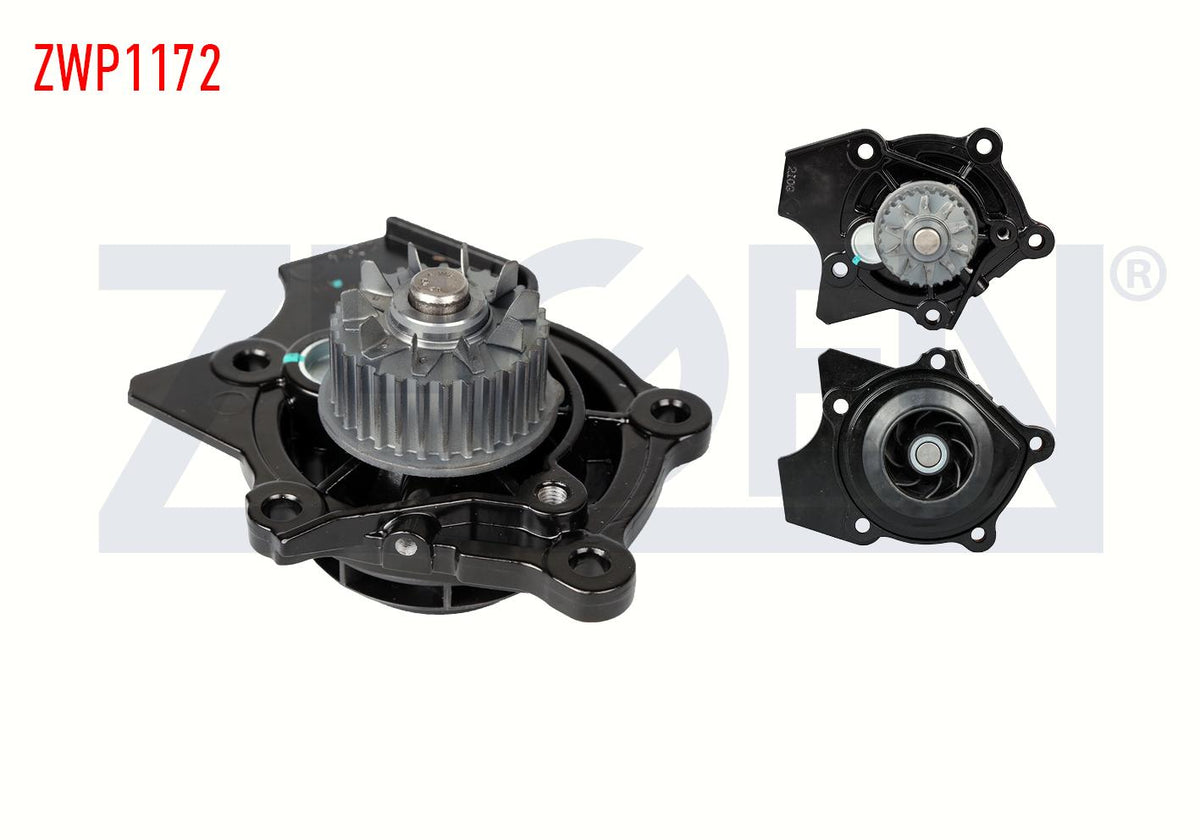 Zegen ZWP1172 Water Pump Volkswagen Golf V (1K1) 2.0 TSI 2003-2009 / A4 2.0 TFSI 2007-2015 / Q5 (8R — Water Pump & Thermostat