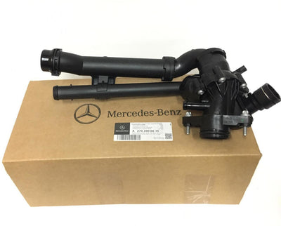Mercedes-Benz E180 Complete Thermostat - Genuine Part for W212 Series — Water Pump & Thermostat