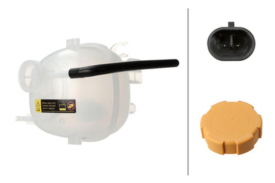Hella 8MA366365-921 Radiator Expansion Tank (with Sensor) Vectra C Signum — Hoses & Tanks
