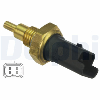 Delphi TS10401 Temperature Sensor Alfa Romeo 147 / 156 / Albea / Palio / Stilo 4 with Connec — Temperature Sensors & Switches