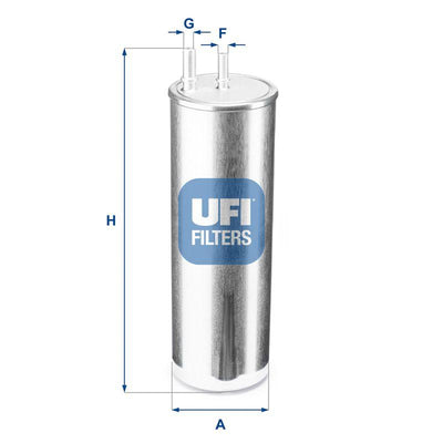 Ufi 31.947.00 Fuel Filter (VW Transporter T5 2.5 TDI 08-/ Multivan 2.5 TDI 08 -) — Fuel Delivery