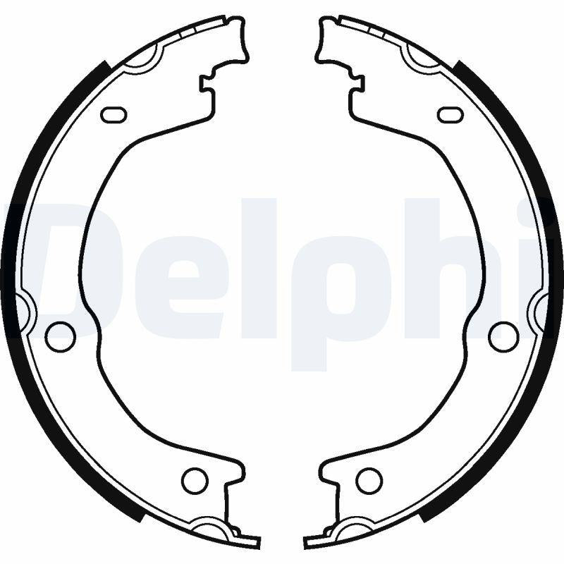 Delphi LS2118 Brake Pabucu