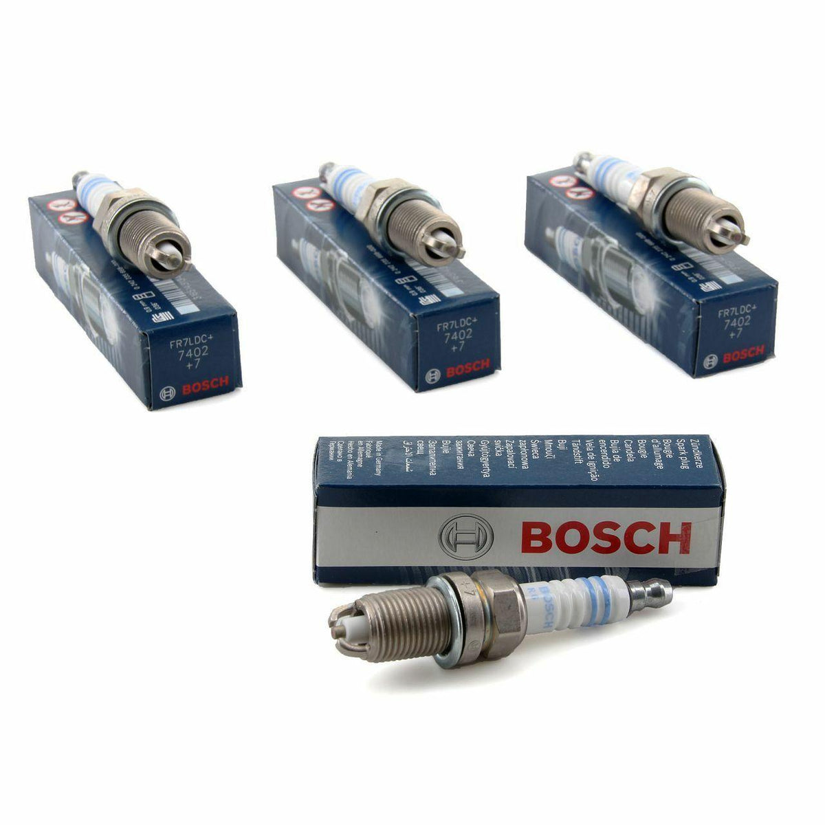 Bosch BMW E30 316i-318i Ignition Spark Plug Set — Coils & Plugs