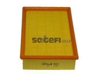 Purflux A221 Air Filter Caddy II 95 > Polo Classic Cordoba (93 99) Ibiza II Toledo I Felıca (with Fo — Air & Cabin Filters