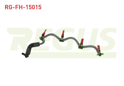 REGUS RG-FH-15015 Injector Geri Return Hose Citroen Berlingo 1.6 HDi / BlueHDi 75 2010-/ C3 1.4 HDi 70 2009-/ — Fuel Delivery