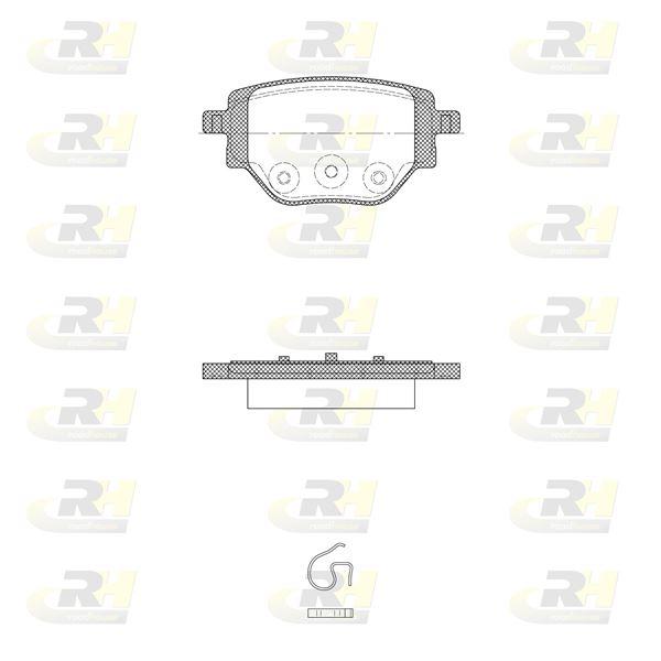 ROADHOUSE 21905.00 Brake Pad — Brake Pads