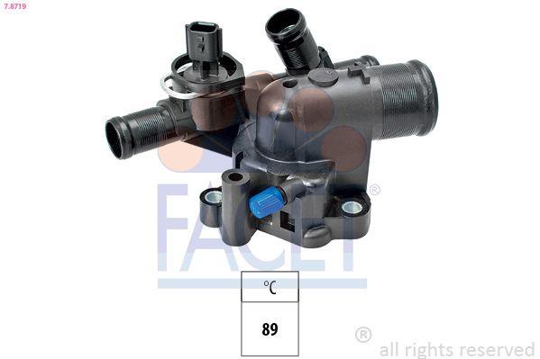 Facet 78719 Thermostat 89 C Renault Megane Laguna Qashqai X-Trail 2.0 dCi M9r — Water Pump & Thermostat