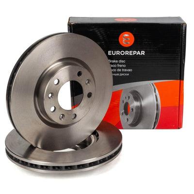 Eurorepar 1686717280 Peugeot 308 2017-2020 1.2 Gasoline Front Brake Disc Set — Brake Rotors & Drums