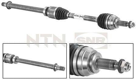 SNR DK55071 Front Axle Shaft - 16 Megane IV 1.6 TCe — Axles, CV Joints & Boots