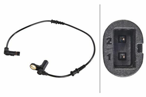 HELLA ABS Sensor - Front for S-Class W220 (1998-2005) & C215 (1999-2006) — Brake Sensors & ABS