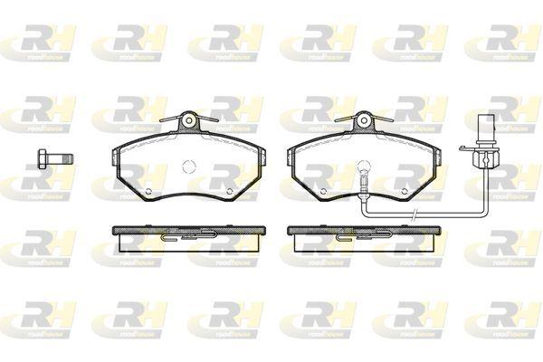 ROADHOUSE 2631.12 Brake Pad Front Passat B5 96 > Passat B5 00 > A4 94 > A4 00 > Exeo 09 > — Brake Pads