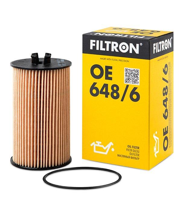 Filtron OE648-6 Oil Filter - Opel Astra J — Oil Filters