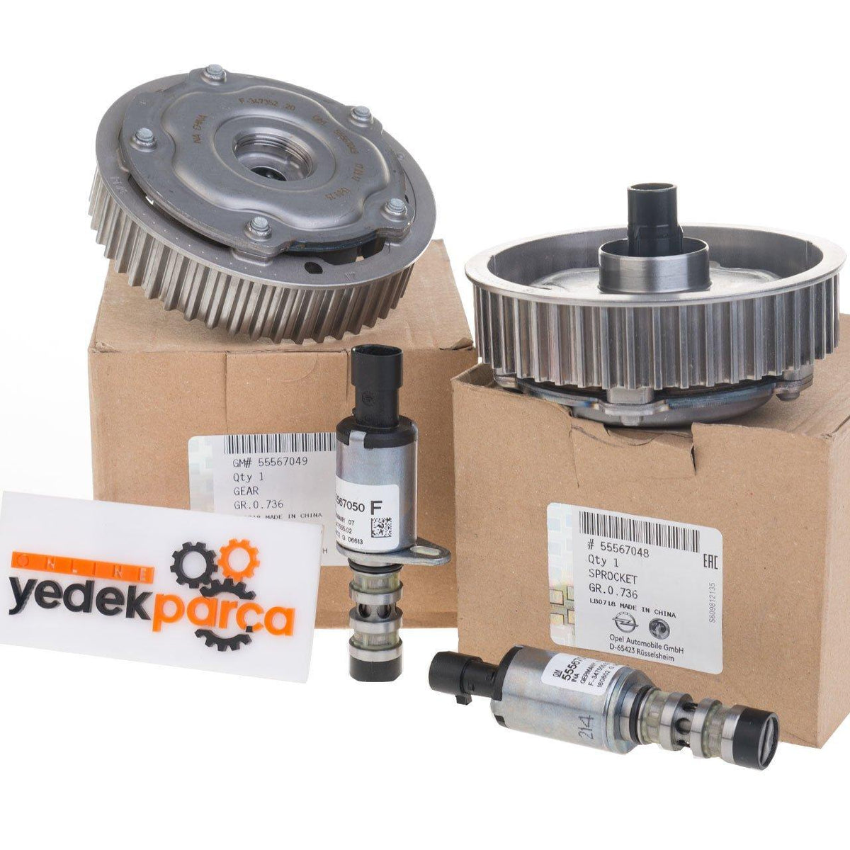 Opel Insignia A16XER Camshaft Oil Gear Set - Original Selenoid Valve Assembly — Transmission Parts