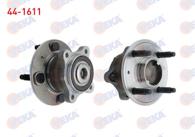 Veka 44-1611 Wheel Hub Left-Right Rear with Bearing Chevrolet Aveo (T300) 1.4 16V 4 Lug Integrated ABS with — Hub Assemblies