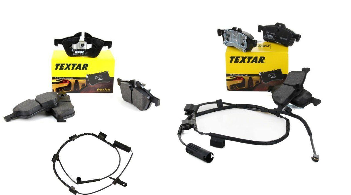 Textar Mini Cooper R53 Body Front Ve Rear Brake Pad Set — Brake Pads