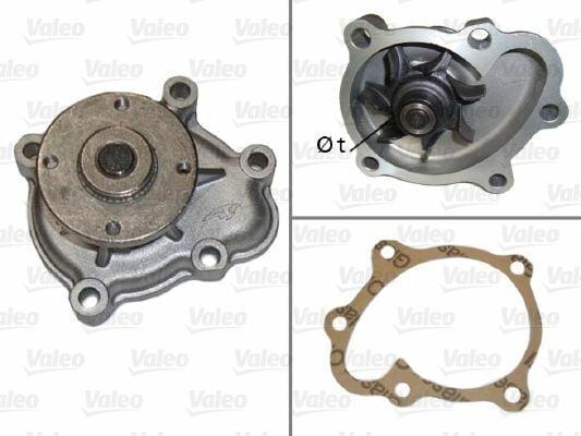 VALEO 506481 Water Pump - Engine Cooling System — Water Pump & Thermostat