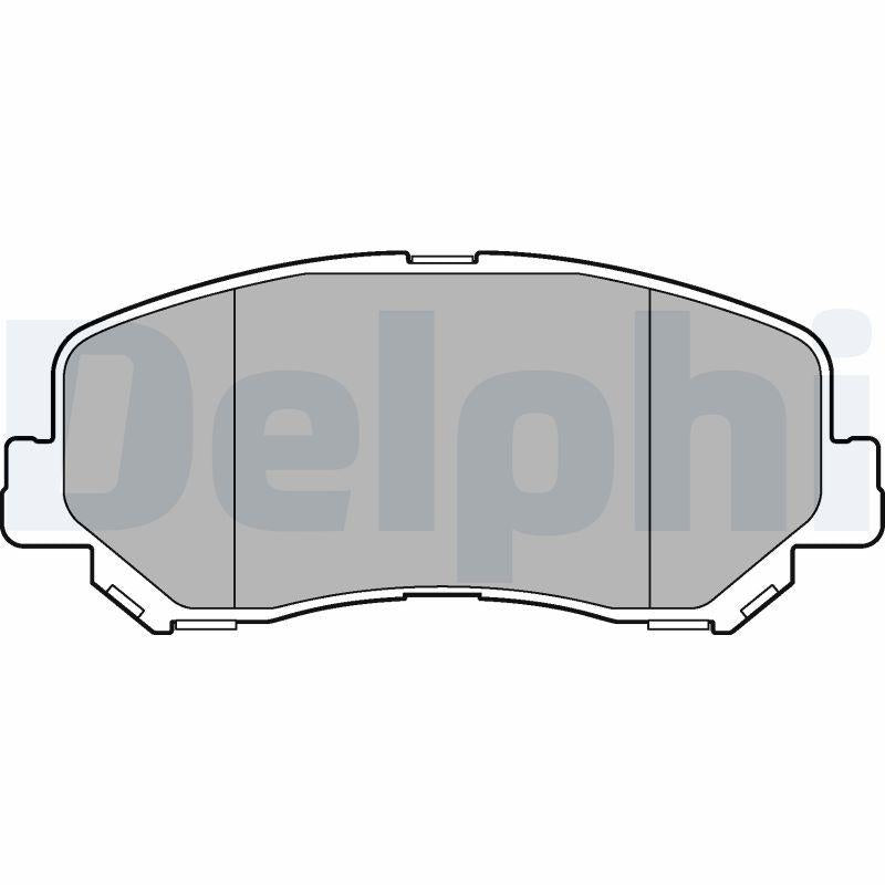 Delphi LP3269 Disc Brake Pad Front — Brake Pads