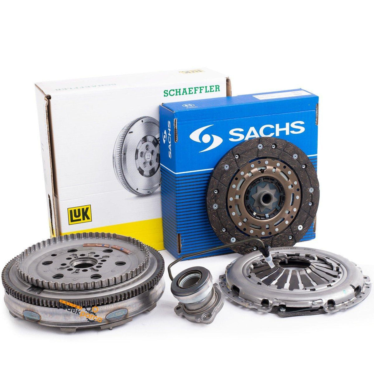 Sacsh Opel Astra H 1.3 CDTi Clutch Set - Complete Kit for Manual and Easytronic Transmission — Clutch & Flywheel