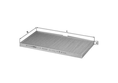 Mahle LA58 Cabin Air Filter Audi A6 94-97 — Air & Cabin Filters
