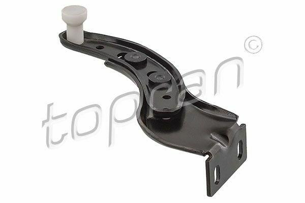 TOPRAN Right Upper Slide Roller for VW Caddy - Black Color — Panels & Doors