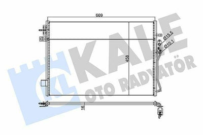 Kale Climate Radiator (Condenser) for 11-15 Dodge Freemont - Durable Aluminum Design — Radiators & Fans