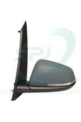 Spj E3338 Outer Rear View Mirror Santa Fe Electric Mirror 06 / 09 Primed Right — Mirrors