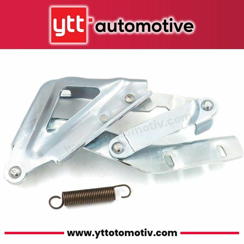 YTT Left Hood Hinge - Compatible with 09-Fiorino Bipper and Nemo — Reinforcements & Brackets
