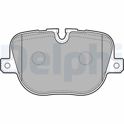 Delphi LP2175 Brake Pad Rear Range Rover 10-12 4.4 V8d Range Rover Sport 10-13 5.0 V8 Petrol — Brake Pads