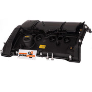 bmw f30 n13 engine valve cover, kraftvoll valve cover with gasket, bmw 320i valve cover installation Kraftvoll BMW F30 N13 Engine Valve Cover with Gasket - For 320i Models | Imported BMW F30 N13 Engine Valve Cover - Kraftvoll bmw-parts, f30-valve-cover, kraftvoll, automotive, mechanics-tools, car-repair, n13-engine, engine-components, valve-covers, ai-generated