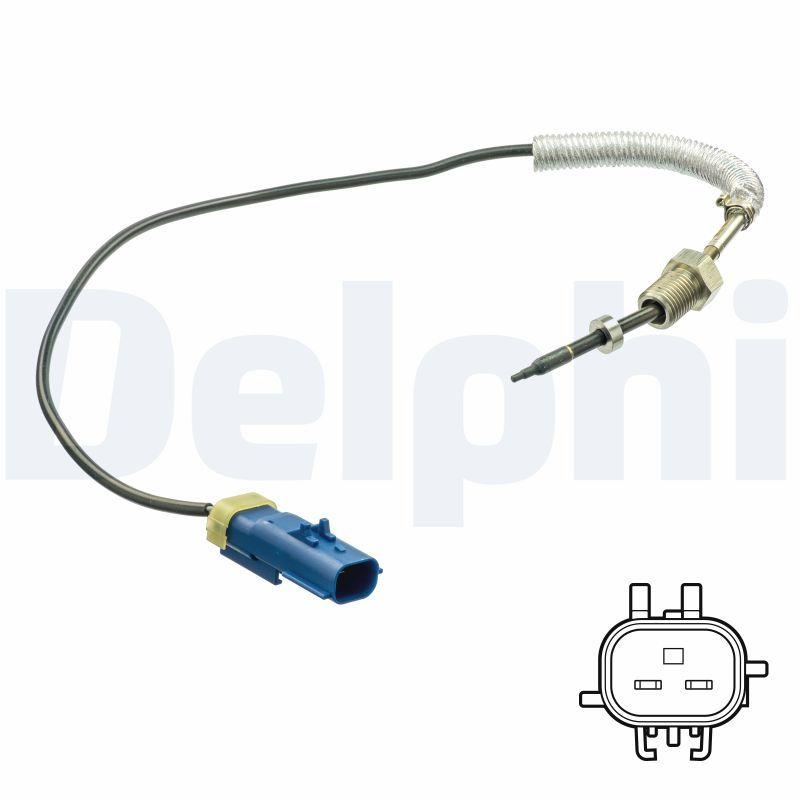 Delphi TS30191 Exhaust Temperature Sensor-Dodge / Jeep 08 / 2006 — Temperature Sensors & Switches