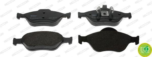 Ferodo FDB1394 Brake Pad Front Fiesta Fusion Mazda 2 Yaris 96-08 — Brake Pads
