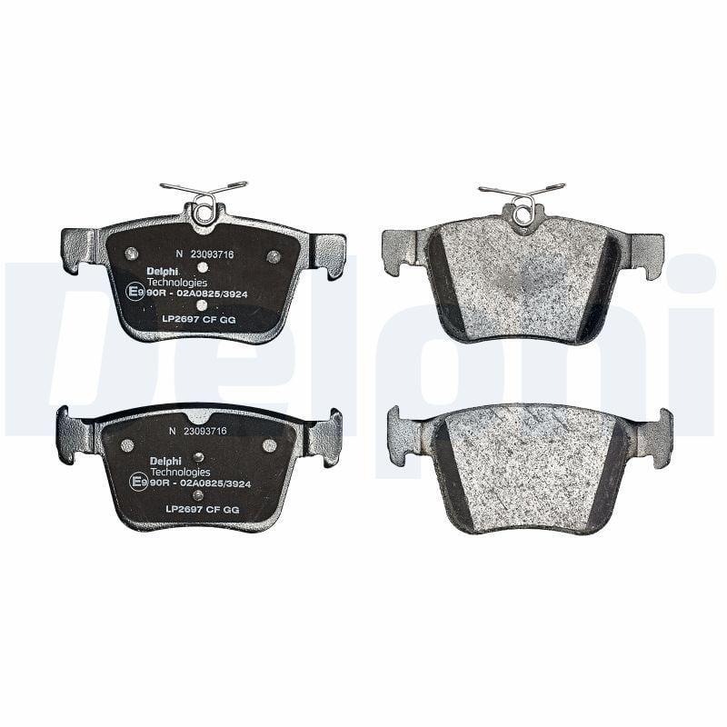 delphi lp2697 brake pads front side, delphi lp2697 brake pads specifications, delphi lp2697 installation guide DELPHI LP2697 Brake Pads - Fits Golf VII & A3 | Reliable Low-Metallic Material DELPHI Brake Pads for Golf VII & A3 - Reliable Performance brake-pads, delphi, car-parts, automotive, golf-vii, audi-a3, low-metallic, car-owners, automotive-enthusiasts, ai-generated