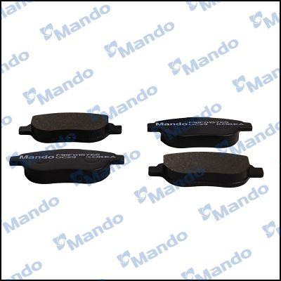 Mando MBF015765 Brake Pad Front 06-Corsa.D 1.3Mjet 90Hp — Brake Pads