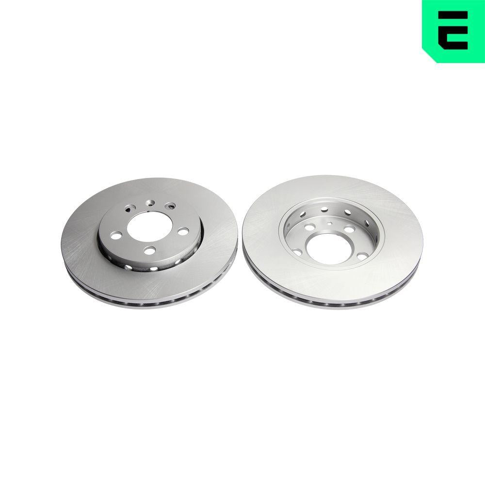 Optimal BS5450HC Brake Disc Front (5D 256 mm) Volkswagen Bora Golf IV Polo 98-05 (14 Inc) — Brake Rotors & Drums
