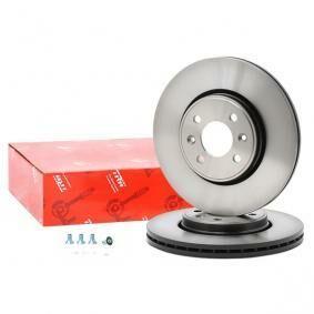 TRW DF4110 Brake Disc Front Captur I Clio III Kangoo I Megane II Scenic II Dokker Lodgy — Brake Rotors & Drums