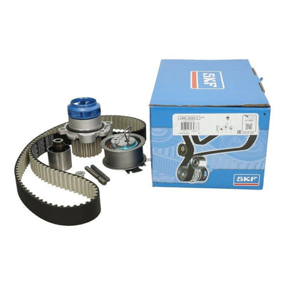 SKF VKMC.01250-2 Seat Cordoba/Volkswagen Polo/Skoda Fabia 1.4 TDI AMF-BNM Timing Belt Kit with Wate — Water Pump & Thermostat