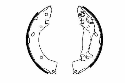 BOSCH Brake Pads 0986487697 - Reliable Alignment for Getz Models