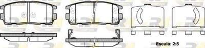ROADHOUSE 21260.12 Brake Pad Captiva C100. C140 06-Xx — Brake Pads