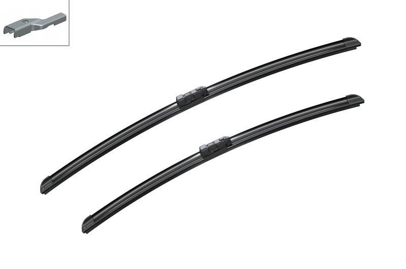 BOSCH Aerotwin Wiper Blade Set 3397007854 - 57.5cm Length for Car Owners, Mechanics, and Drivers — Wipers