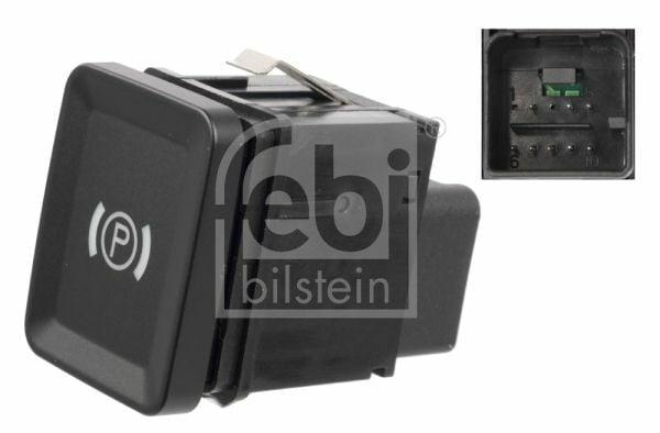 FEBI Electronic Handbrake Button 37606 for 06-Passat — Switches & Relays