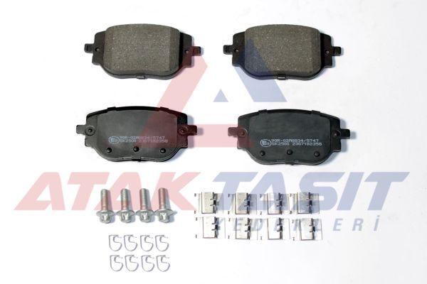 AP 05P2358 Brake Pad Rear with Wear Indicator Peugot Expert 2020-/ Citroen Jumpy 2020-/ Opel Zafira D 2020-/ Viv — Brake Pads