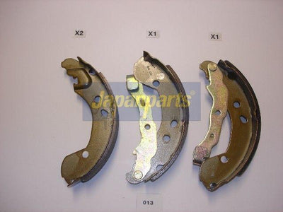 Japan Parts GF-013AF Nissan Micra-K12 03-09 / Note 06-12 Clio 05-Rear Brake Pad (Brake Shoe) — Brake Pads