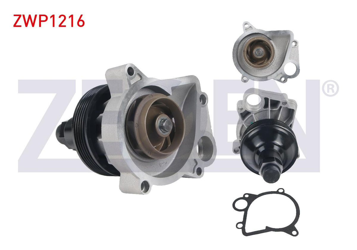 Zegen ZWP1216 Water Pump BMW 320 D (E46) A-T 1998-2005 — Water Pump & Thermostat