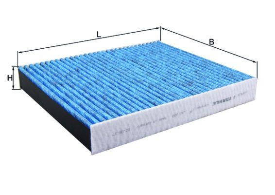 Mahle LAO809 Cabin Air Filter Volkswagen Polo IV V Fox Audi A1 A2 — Air & Cabin Filters