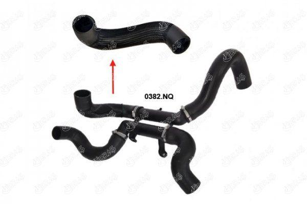 İbraş 17478 Turbo Hose C5 III for Turbo Cooler Borusuna Gıren Dv6 (1.6 HDi 16V) / (0382Ry) — Turbo & Supercharger