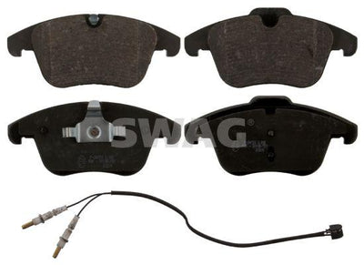 SWAG 62916889 Brake Pad Front with Connector 407 04-2.0 16V Dw10bted4 508 10-/ C5 08 — Brake Pads