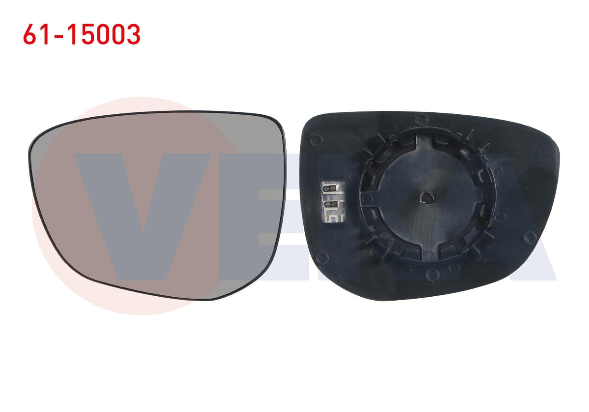 Veka 61-15003 Mirror Glass Left Heated Peugeot 301 2012-/ Citroen C-Elysee 2012-/ C4 Cactus 2014 — Mirrors