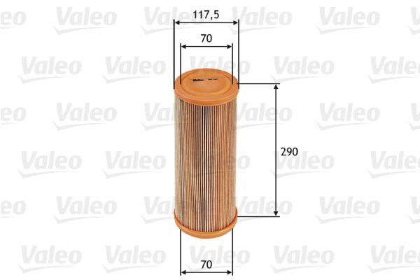 Valeo 585707 Air Filter (Saab 9000 2.0,2.0I,2.3T,2.3I,3.0I)
